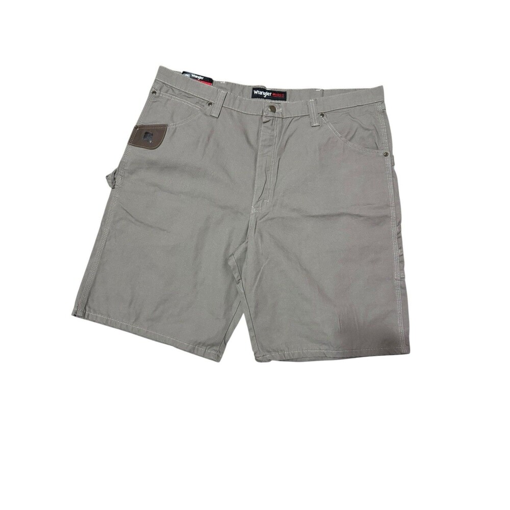 Wrangler Riggs Workwear Men’s Shorts Size 42 NWT Khaki Brown Shade
